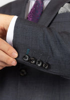Prince Charcoal Prince of Wales Suit - SARTORO57