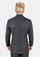 Prince Charcoal Prince of Wales Suit - SARTORO824