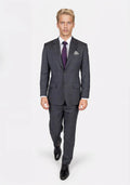 Prince Charcoal Prince of Wales Suit - SARTORO