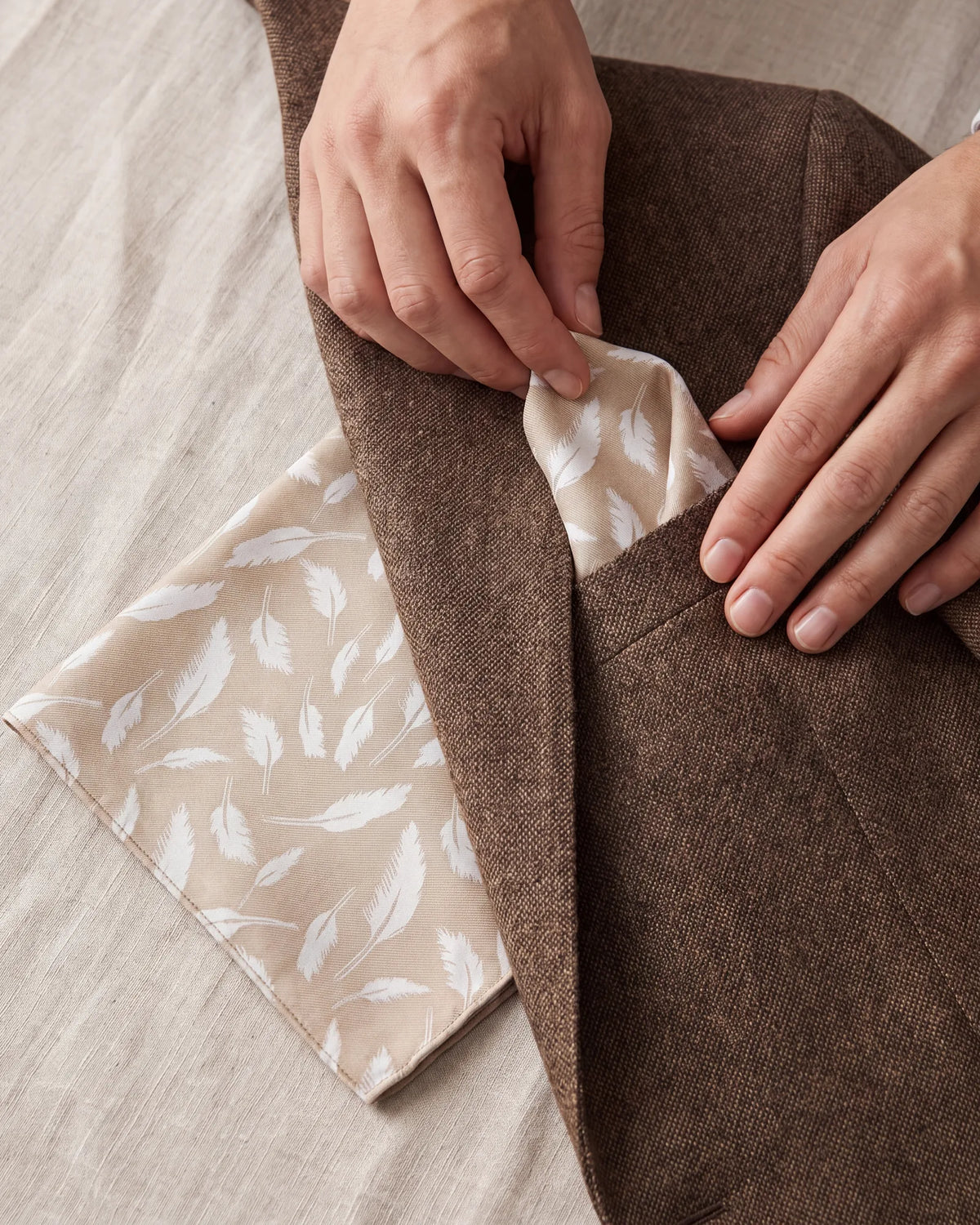 Check the size before you buy. Squares run about 10 to 17 inches, and a bigger one fills the pocket and slips less.