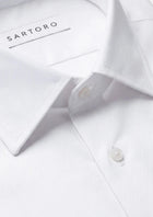 Pure White Stripe Shirt - SARTORO803