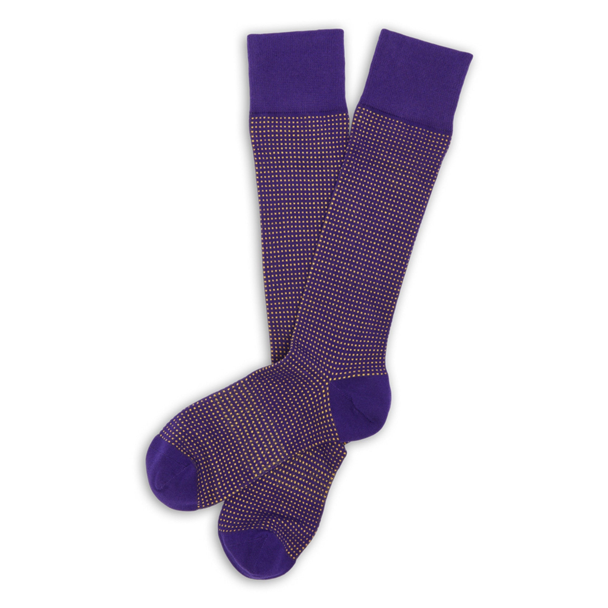  Gold Birdseye Dress Socks806