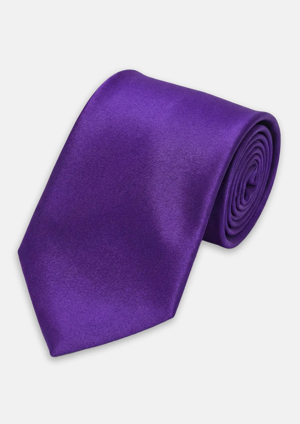 Imperial Purple Satin Tie469