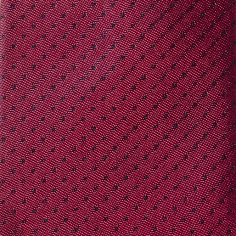 Red Pin Dot Men's Tie - SARTORO872