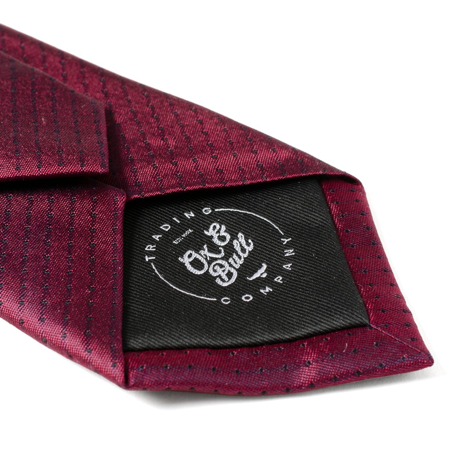 Red Pin Dot Men's Tie - SARTORO119