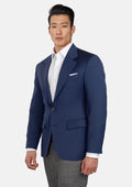 Royal Blue Performance Stretch Jacket - SARTORO