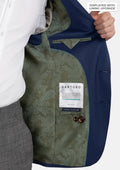 Royal Blue Performance Stretch Jacket - SARTORO