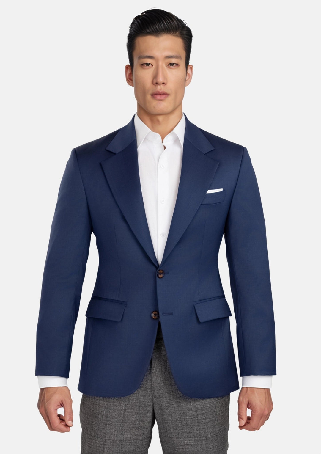 Royal Blue Performance Stretch Jacket - SARTORO
