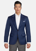 Royal Blue Performance Stretch Jacket - SARTORO