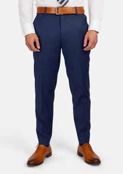 Royal Blue Performance Stretch Pants - SARTORO
