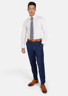 Royal Blue Performance Stretch Pants - SARTORO402