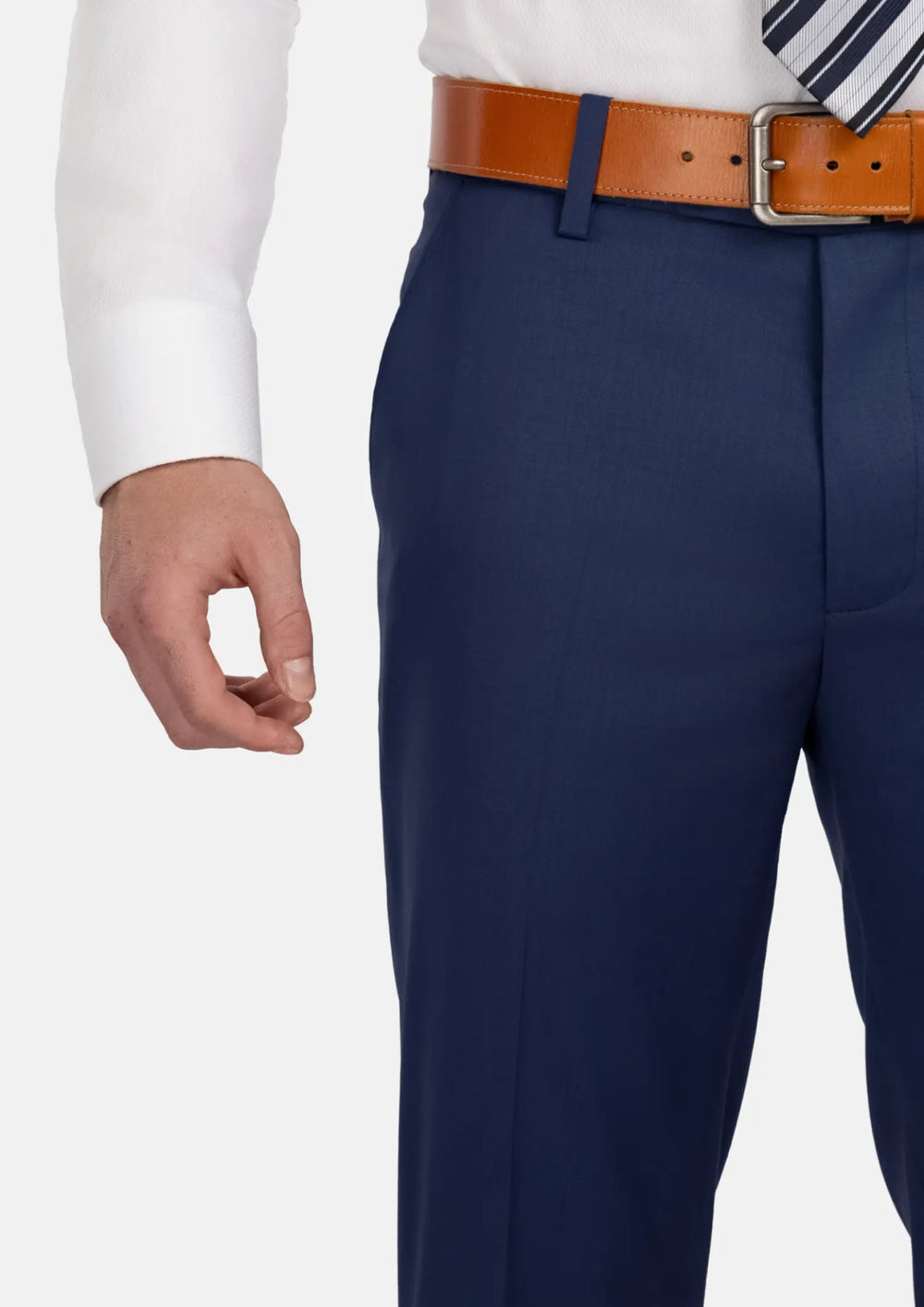 Royal Blue Performance Stretch Pants - SARTORO