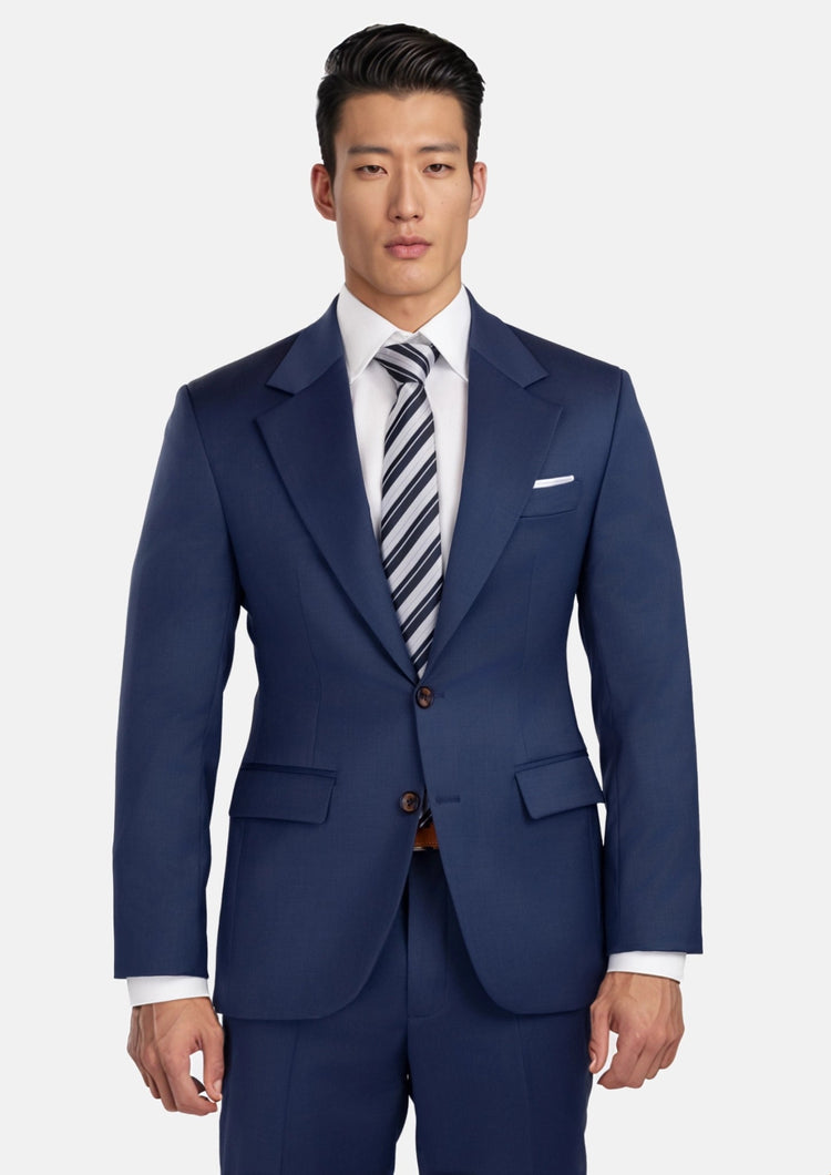 Royal Blue Performance Stretch Suit - SARTORO561