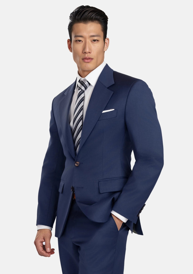 Royal Blue Performance Stretch Suit - SARTORO