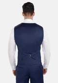 Royal Blue Performance Stretch Vest - SARTORO