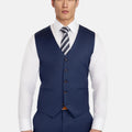 Royal Blue Performance Stretch Vest - SARTORO