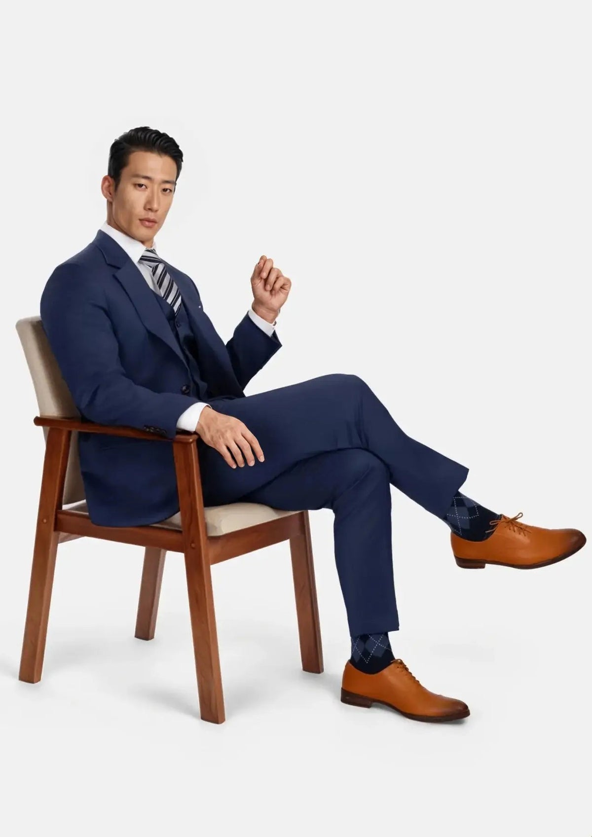 Royal Blue Performance Suit - SARTORO528