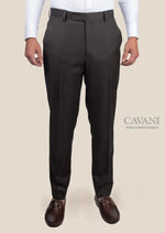 Sable Brown Twill Pants - SARTORO