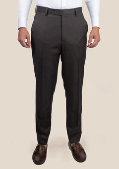 Sable Brown Twill Pants - SARTORO