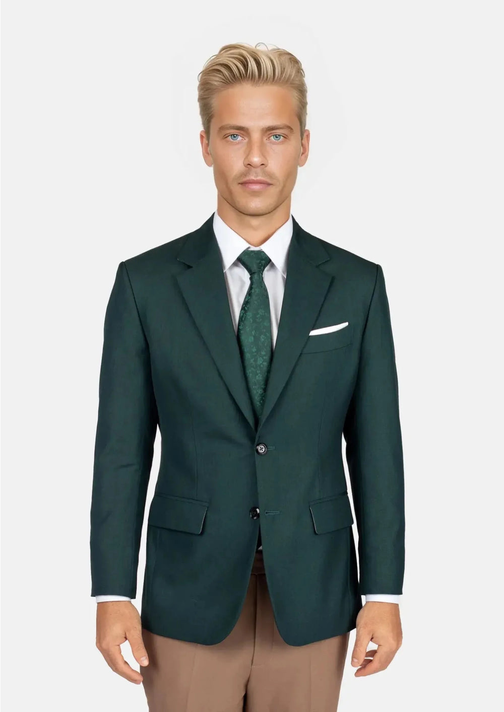 Sacramento Green Sharkskin Jacket433