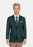 Sacramento Green Sharkskin Jacket - SARTORO4