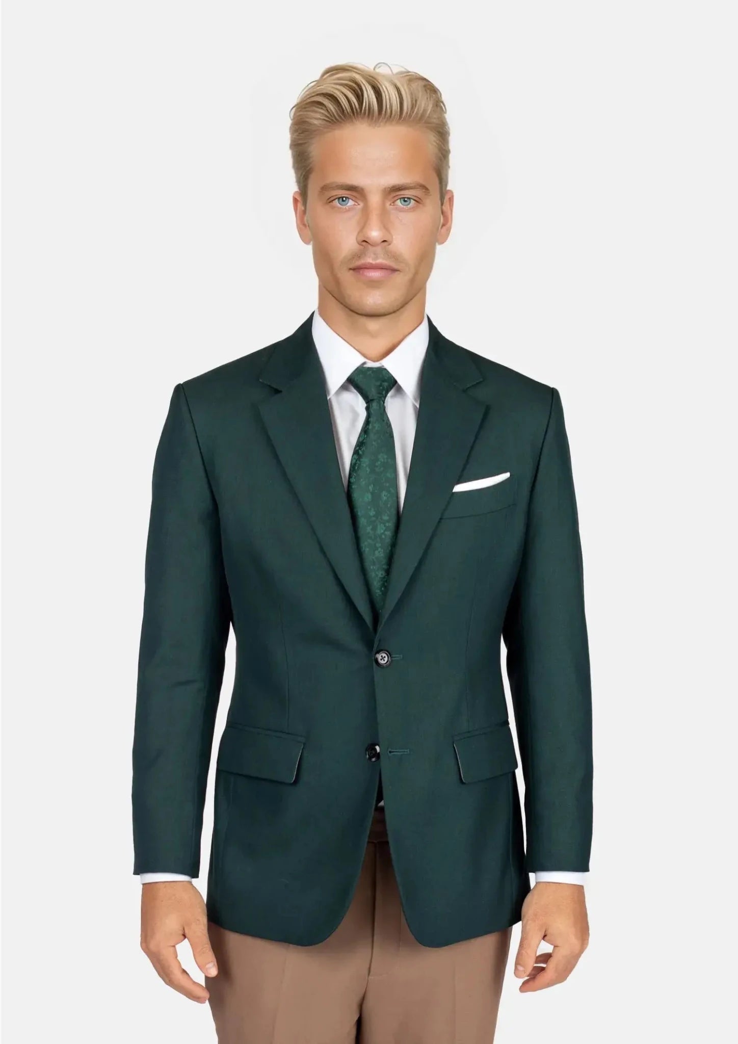 Sacramento Green Sharkskin Jacket451