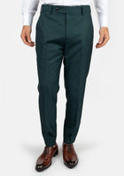 Sacramento Green Sharkskin Pants - SARTORO202
