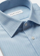 Sage Bamboo Stripe Shirt - SARTORO868