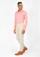 Sand Cotton Chino Pants - SARTORO480