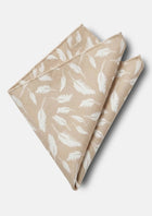 Sand Feather Pocket Square - SARTORO750