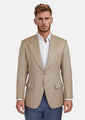 Sand Herringbone Ellis Jacket - SARTORO