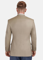 Sand Herringbone Ellis Jacket - SARTORO43