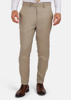 Sand Herringbone Pants - SARTORO197