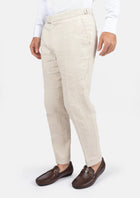 Sand Linen Pants - SARTORO518