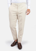 Sand Linen Pants - SARTORO