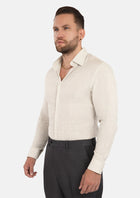 Sand Linen Shirt - SARTORO996