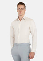 Sand Linen Shirt - SARTORO454