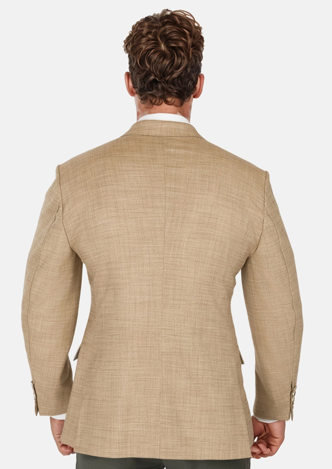 Sandstone Bamboo Astor Jacket - SARTORO