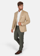 Sandstone Bamboo Astor Jacket - SARTORO813