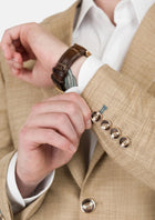 Sandstone Bamboo Astor Jacket - SARTORO237