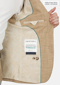 Sandstone Bamboo Astor Jacket - SARTORO