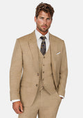 Sandstone Bamboo Astor Suit - SARTORO