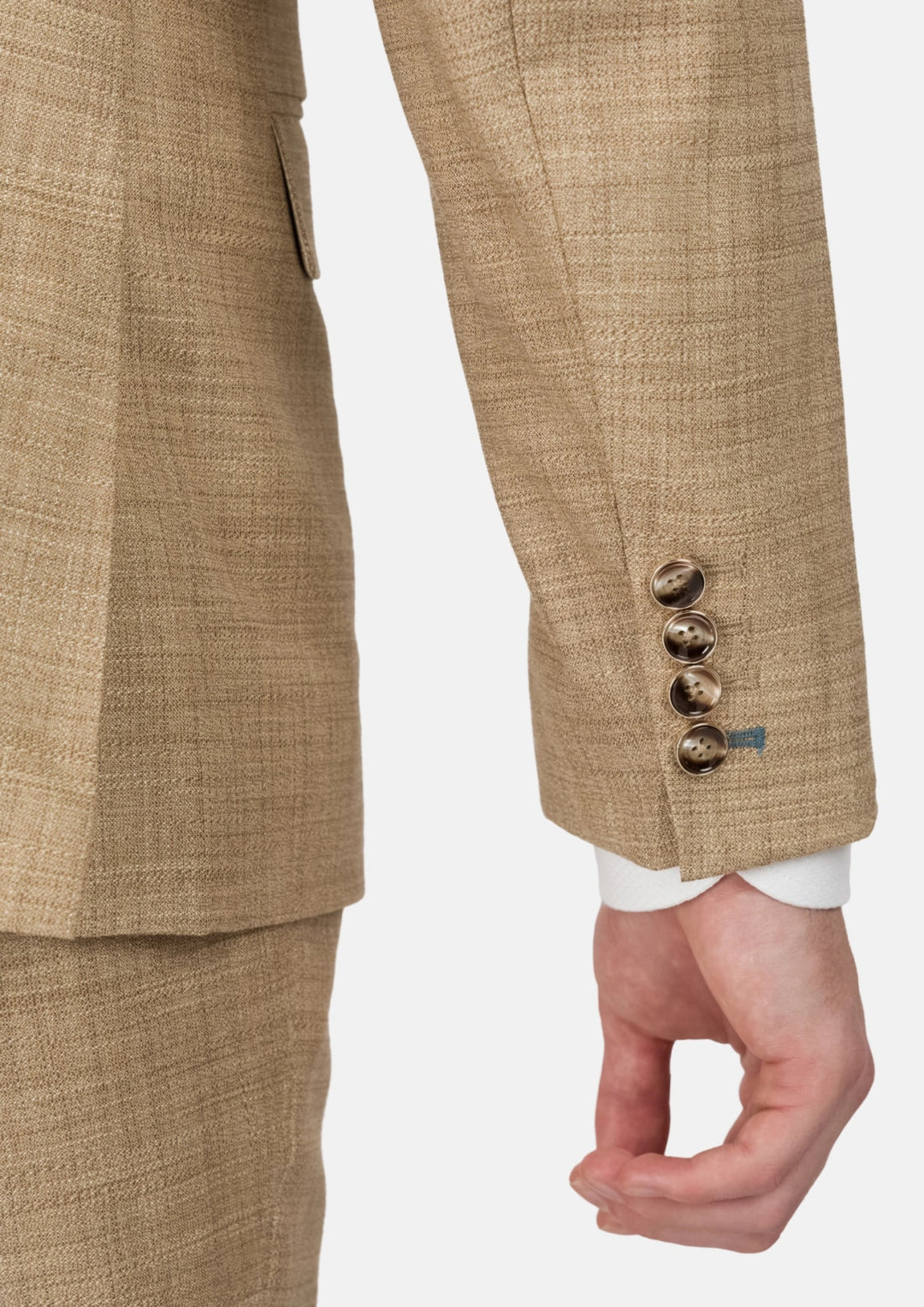 Sandstone Bamboo Astor Suit - SARTORO