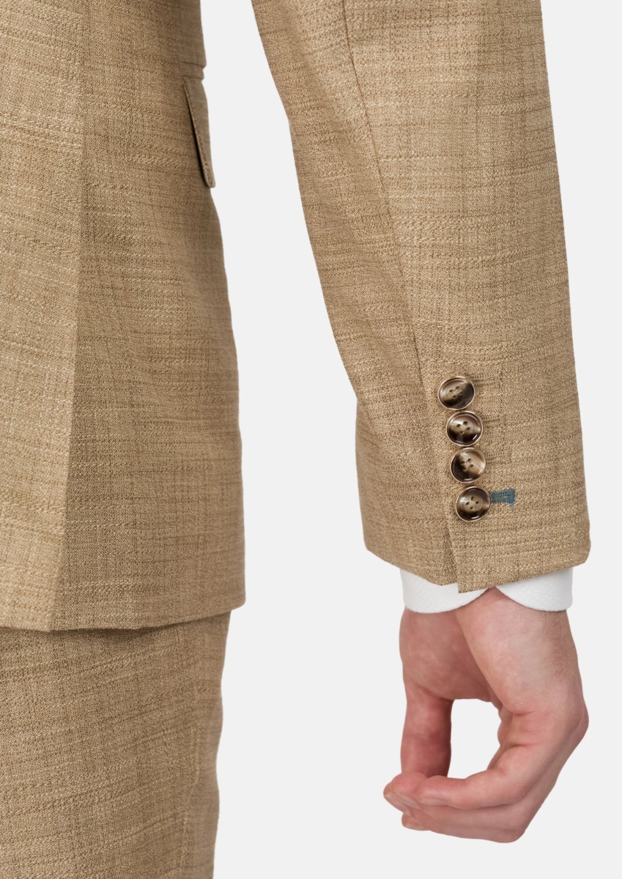 Sandstone Bamboo Astor Suit - SARTORO