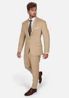 Sandstone Bamboo Astor Suit - SARTORO456