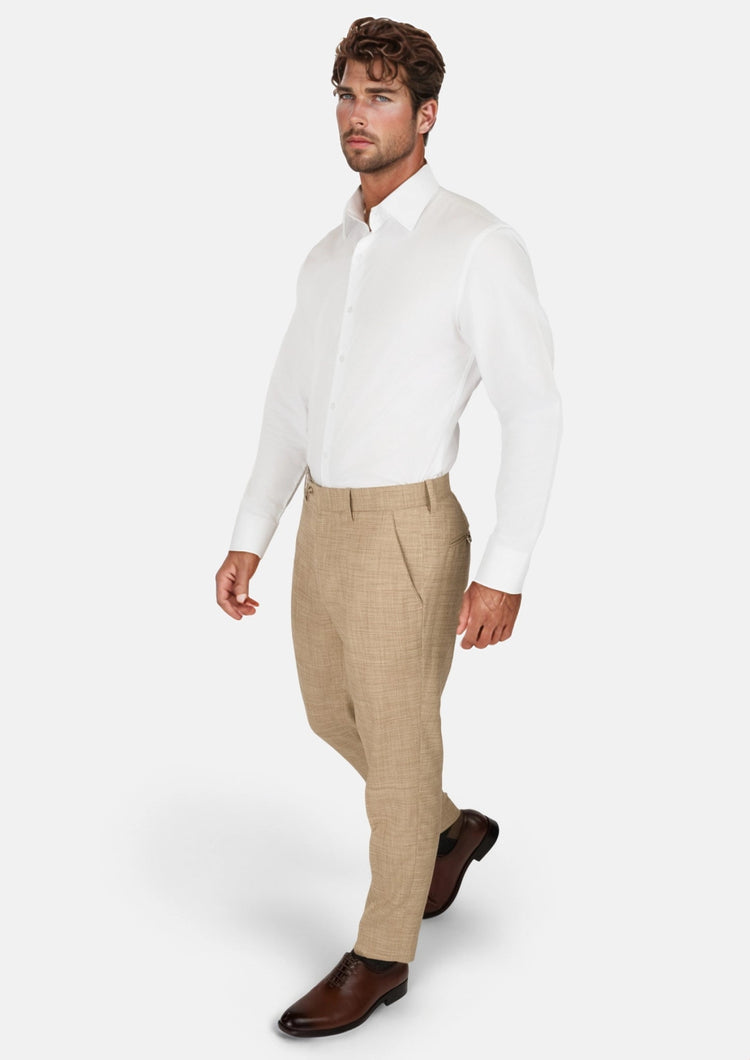 Sandstone Bamboo Pants - SARTORO871