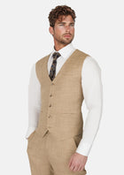 Sandstone Bamboo Vest - SARTORO225
