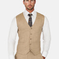 Sandstone Bamboo Vest - SARTORO