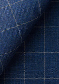 Lapis Blue Windowpane