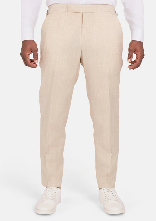 Sartoro Sand Performance Stretch Pants - SARTORO